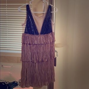 Gatsby-esq cocktail sequined dress